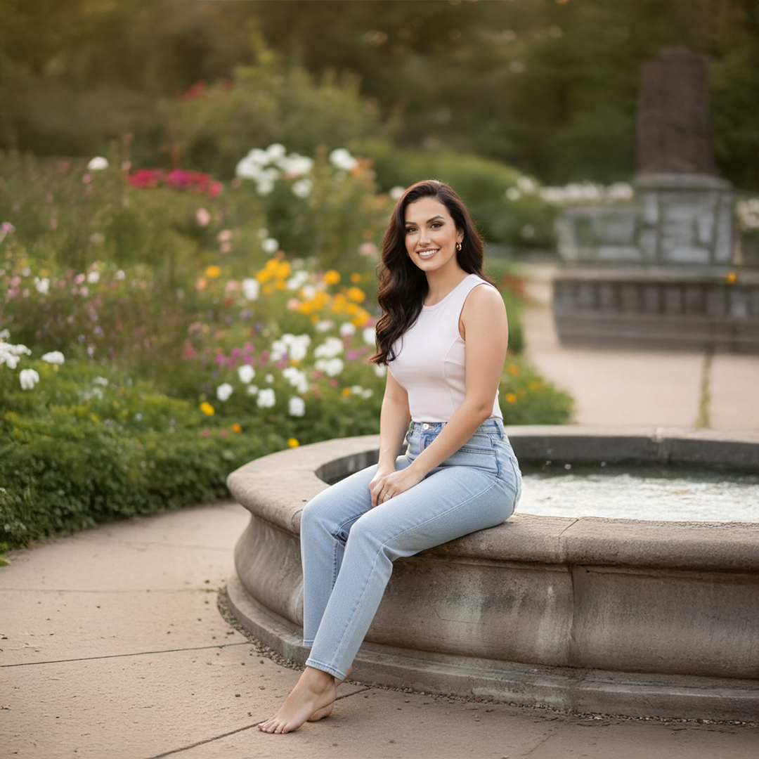 AAWD001 Light Blue Twisted Outseam Denim – Comfort Fit | Women’s Jeans